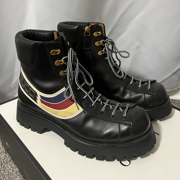 GUCCI MENS BOOTS - Picture 1 of 4